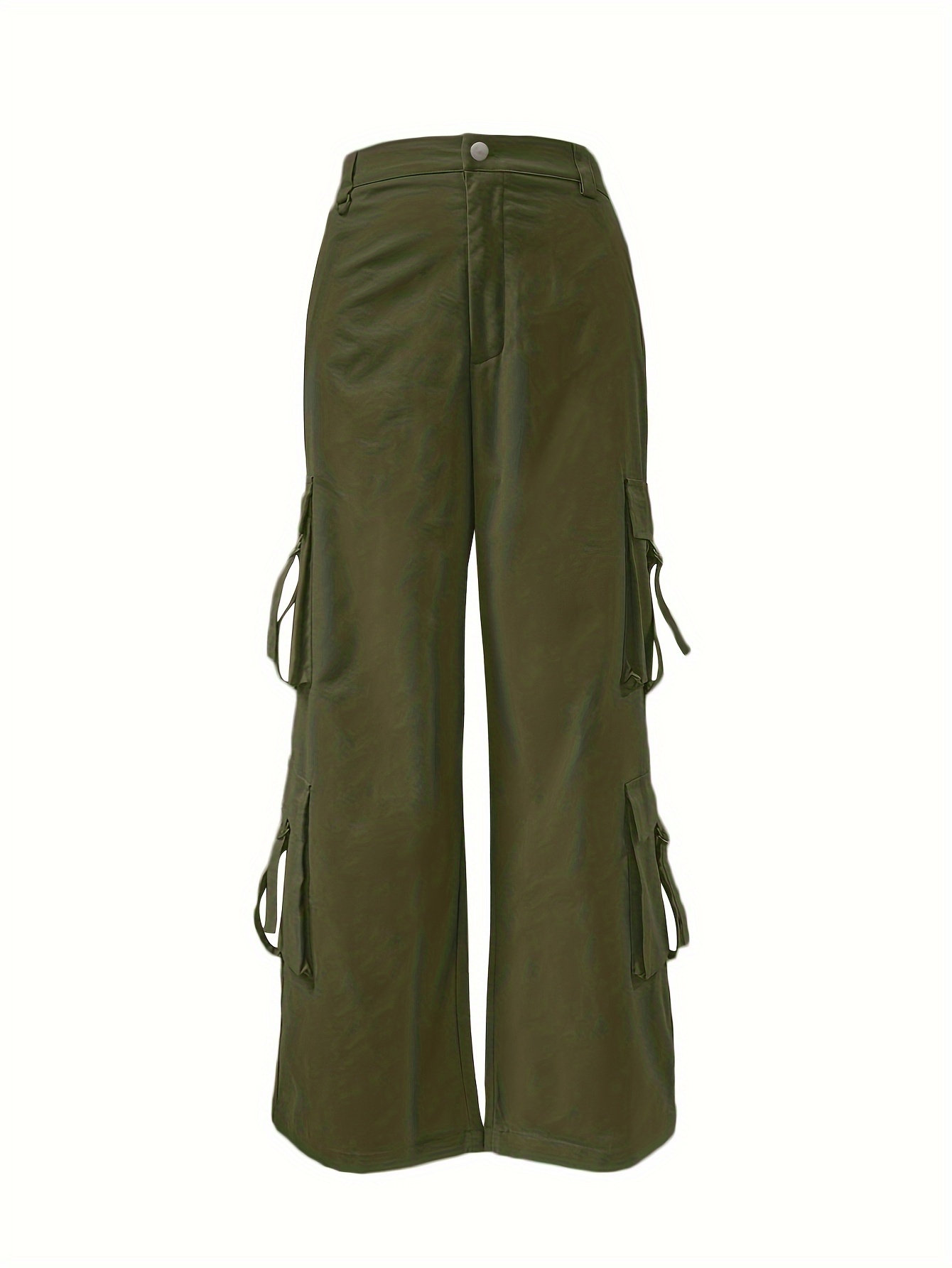 streetwear cargo pants multiple utility pockets - Temu Japan