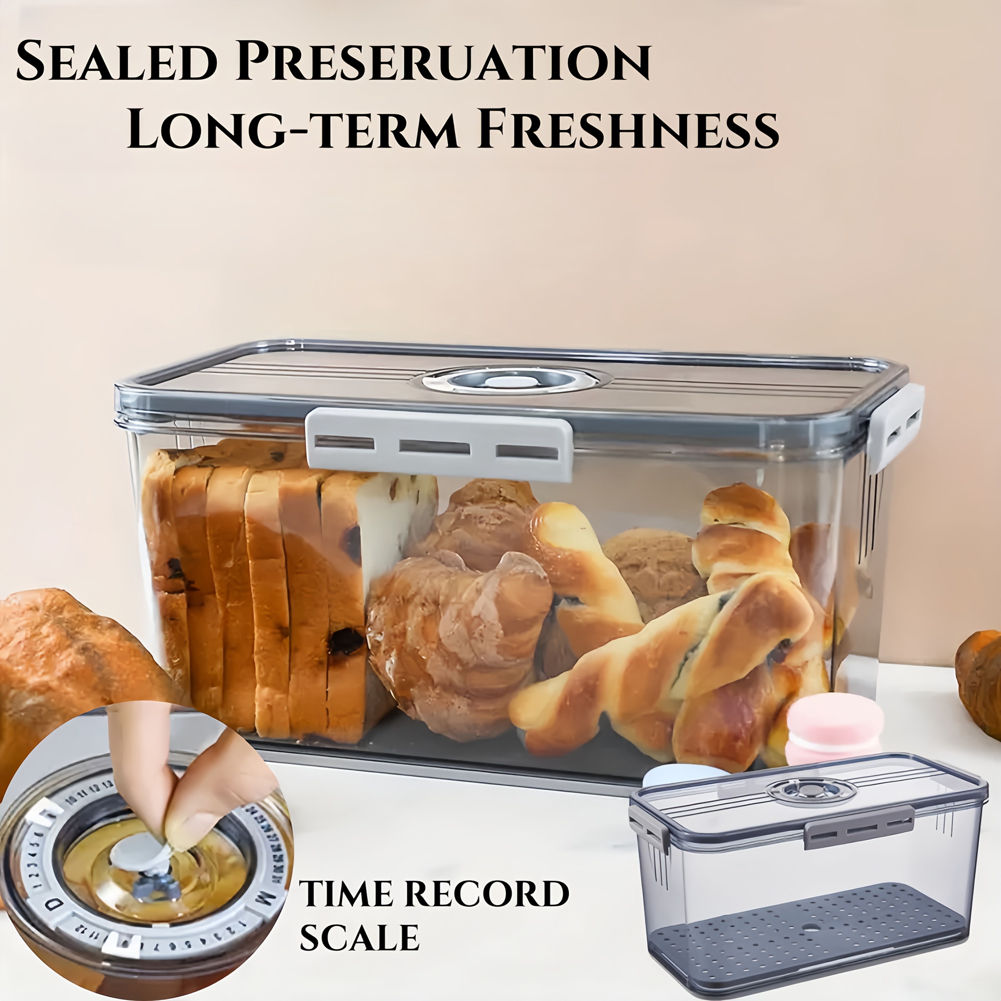 

- Box Time - Portable Countertop Container For , , Fruits & Vegetables - For , Cafes, Trucks & Picnics