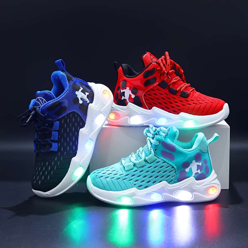 blue shoes basketball sold on Temu United States