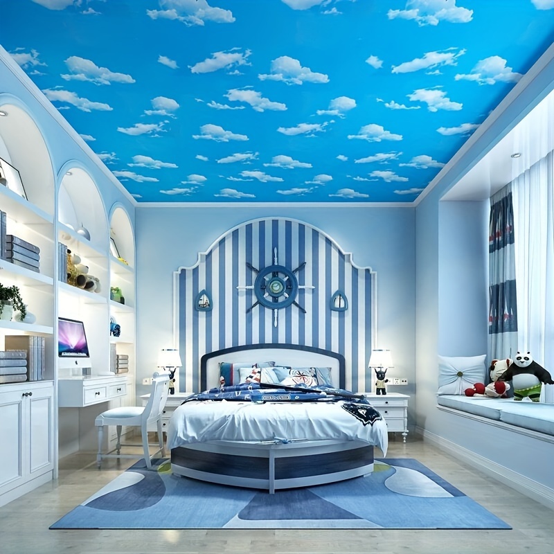 Image of & Peel-and-stick Wallpaper - Waterproof, Removable Vinyl Contact Paper For Living Room, Kitchen, Bedroom, Dorm Decor - Diy Home Renovation