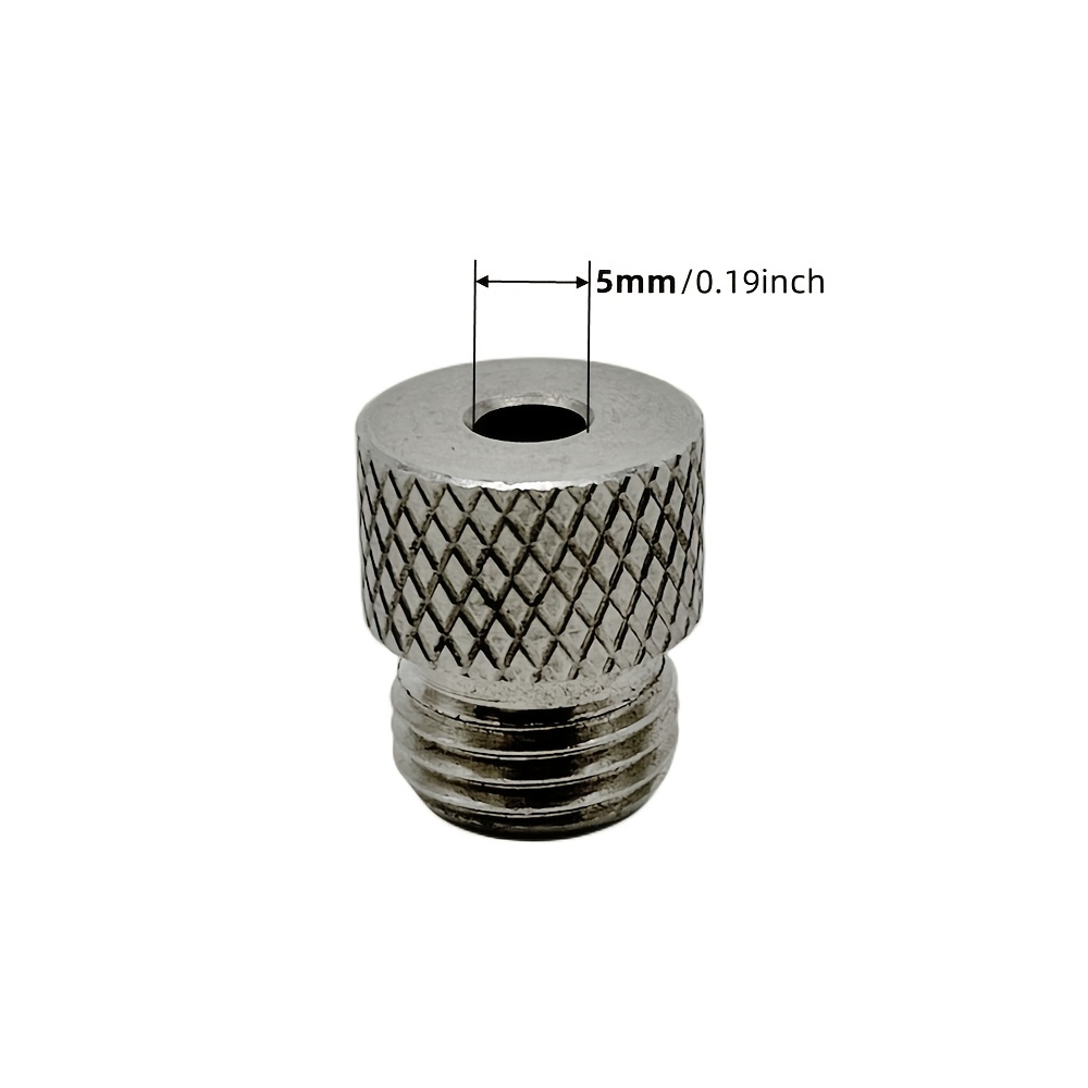 Stainless Steel Drill Bushing Woodworking 3mm-10mm Drill Coarse Thread Used For Drill Locator Spiral Gripper
