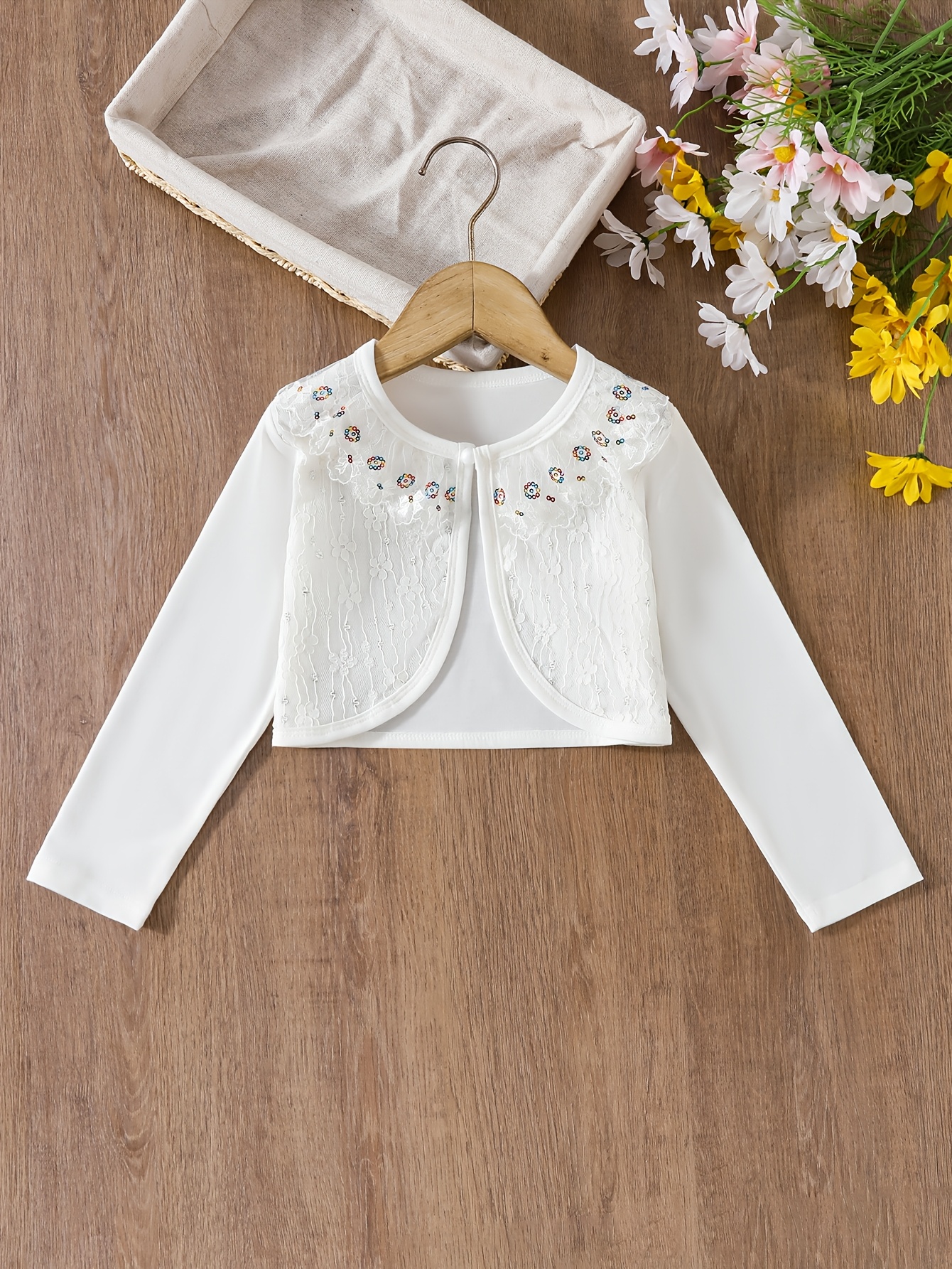 First Communion Dress For Girls First Communion Bolero Girl White