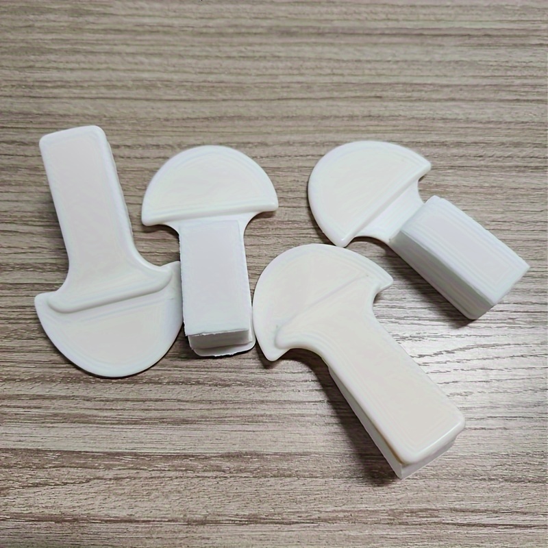 Image of 4pcs Toilet Lid Lifter, Foldable Toilet Lever - Hygienic And Portable Opener