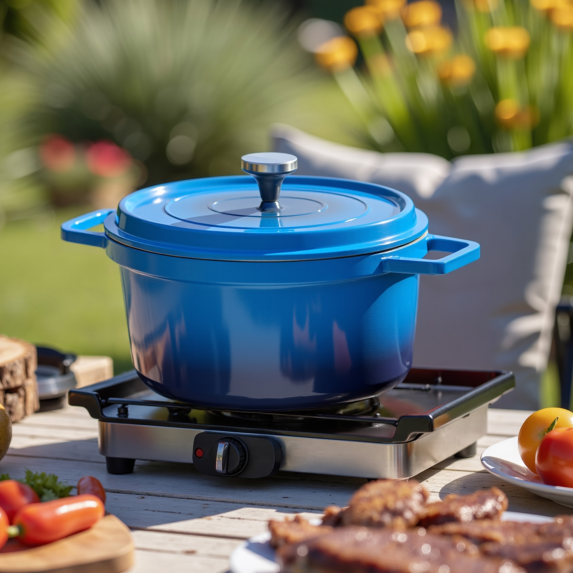 Velaze Dutch Oven On Induction Stove Cast Iron Velaze Dutch Oven