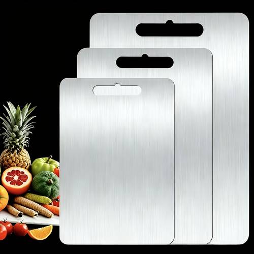 premium stainless steel cutting board durable easy to saving rust resistant ensures food safety
