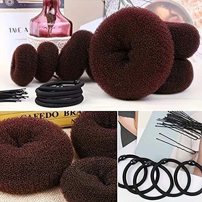 

25 Pcs Bun Head Hair Rollers - Perfect For Creating Full, Voluminous Buns - Suitable For Normal Hair Types