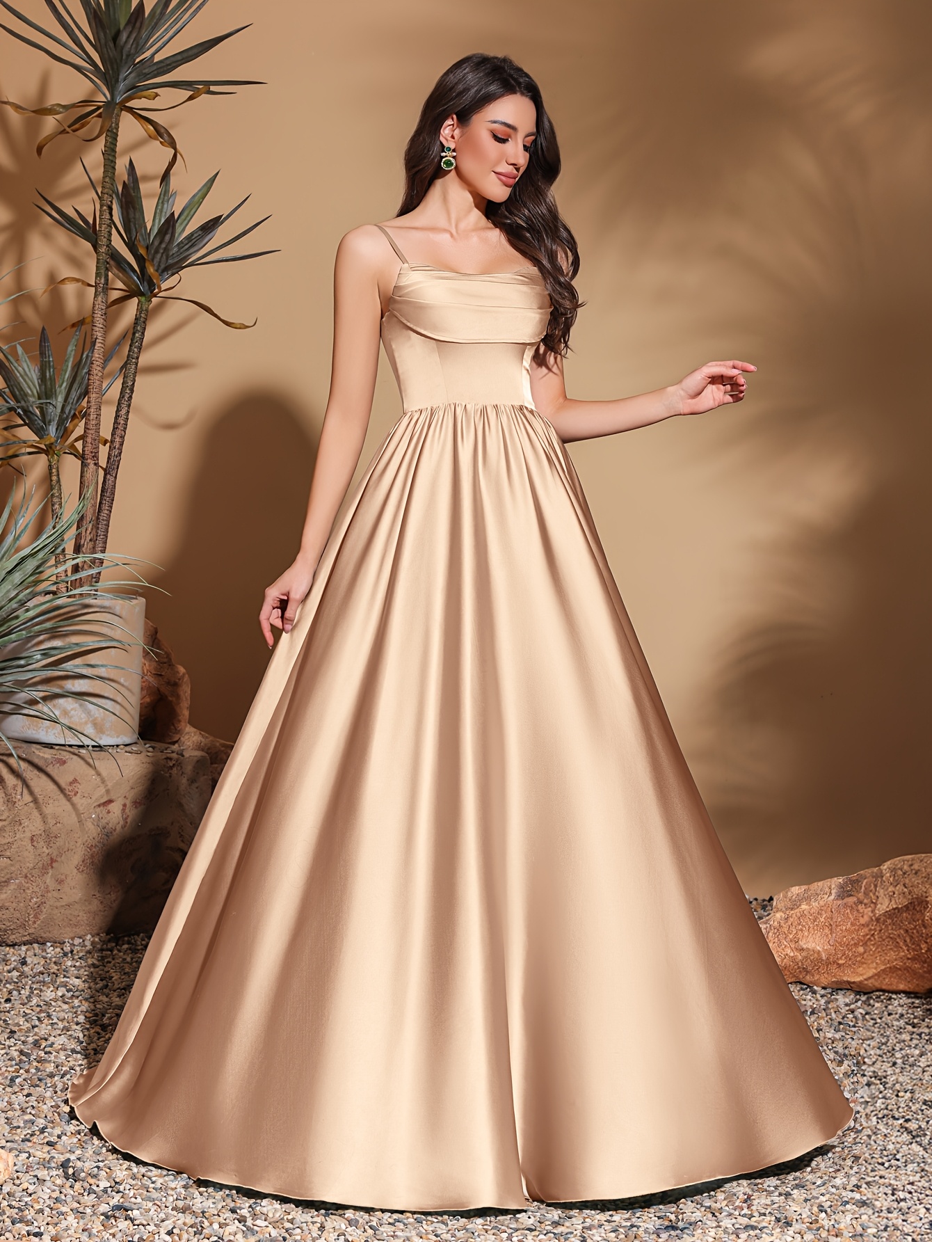 Vestido Largo Vestidos De Fiesta Para Flaquitas Delgadas Tiras