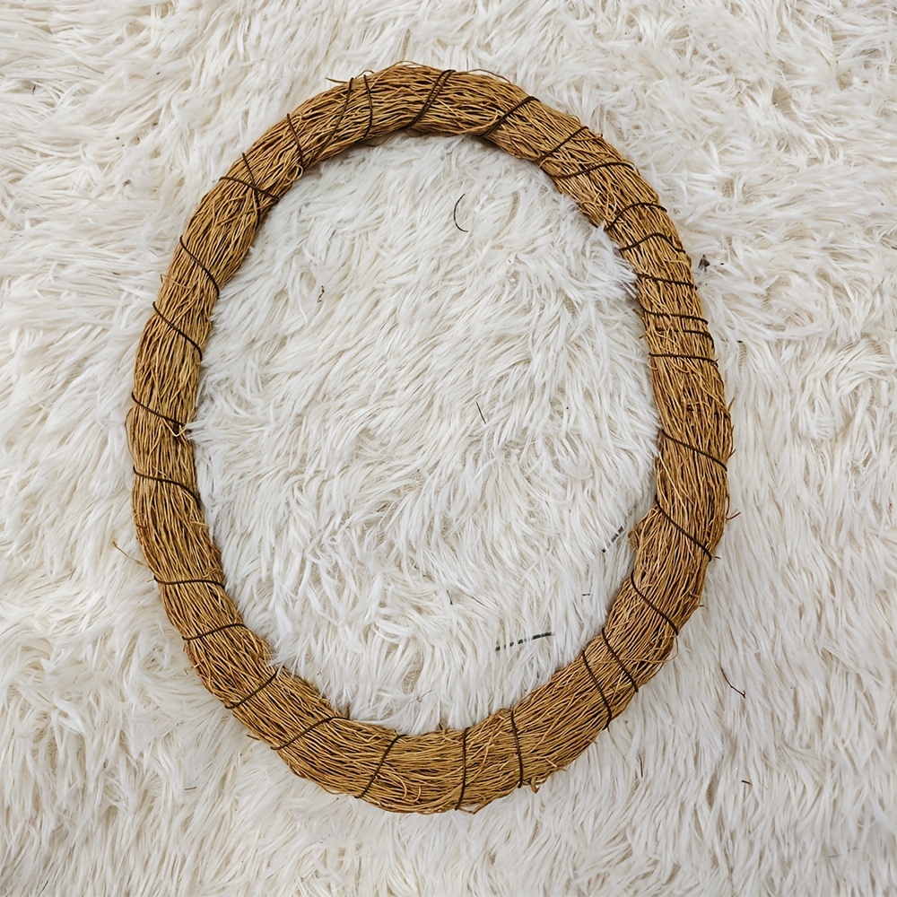 

Classic Grapevine Wreath 1pcs - Inch Plastic Oval Garland Base For Diy Crafts, Festive Decorations & Weddings - Rustic & Elegant Vine Twig Wreath Without Feathers