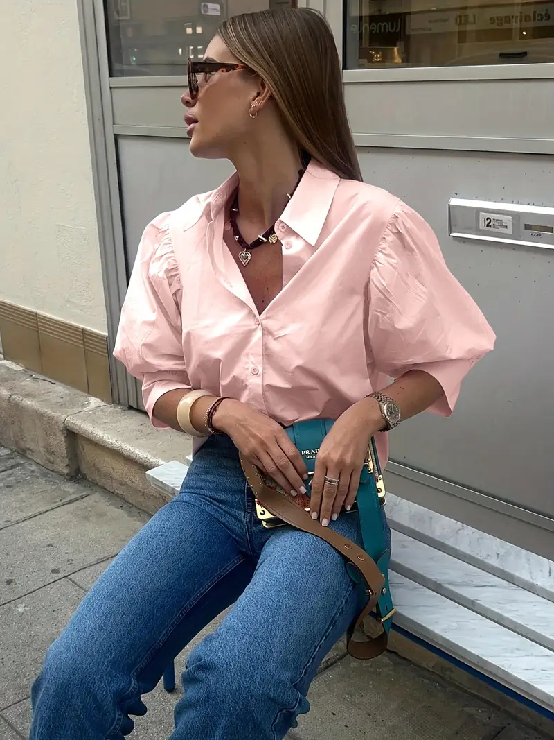 loose dress shirts for women Linen Button Down Shirt, Summer Style Womens Clothing, Loose Linen Shirt, Casual Shirt, Linen Clothing, Office Shirt, Plus Size Clothing