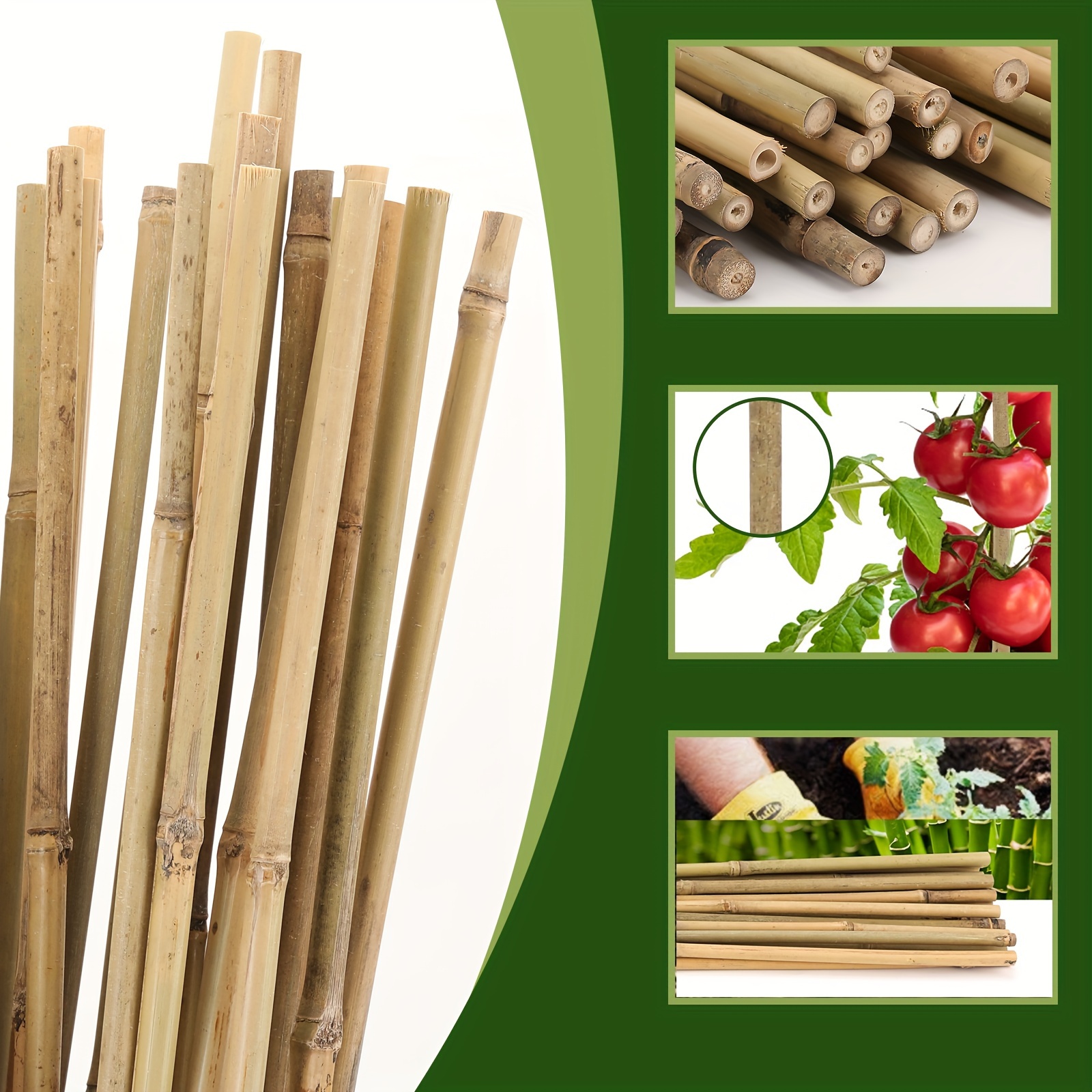 bambus trellis hage diy klatreplante stttebrakett - Temu Norway