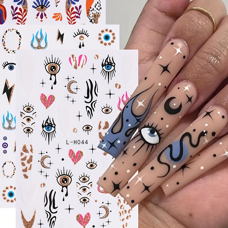 

5pcs Art - -adhesive, , To , Long-, , & Hearts, , , , Snakes For , Feet &
