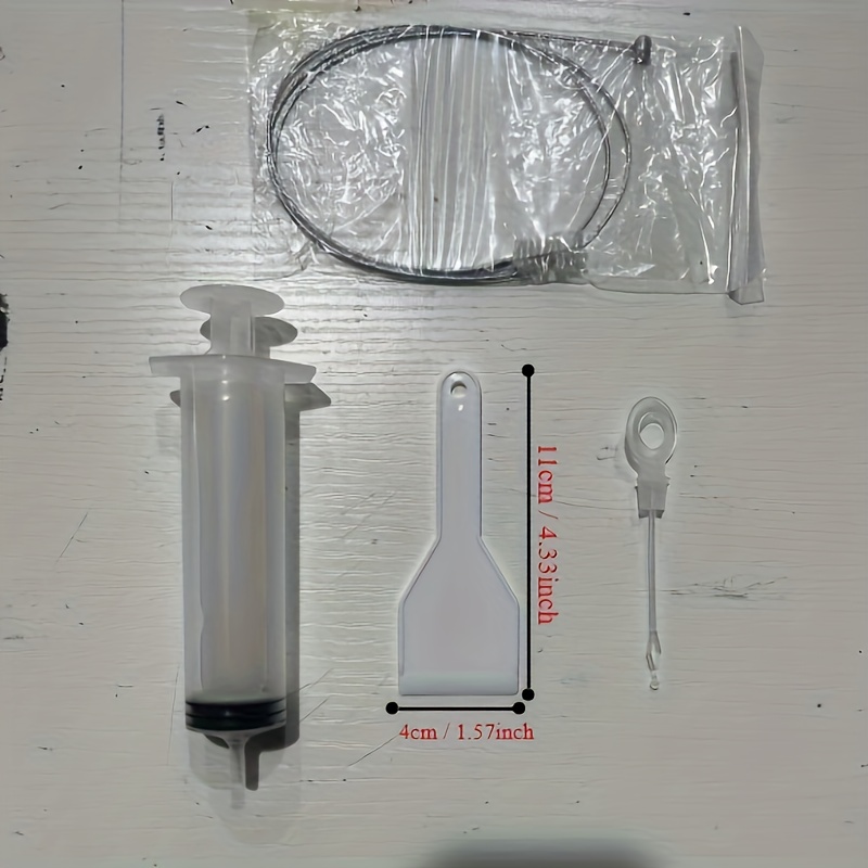 5pcs Refrigerator Drain Hole Cleaner Set ? Easy Unclogging Tools with Measurement Markings, Keeps Your Fridge Fresh and Clean