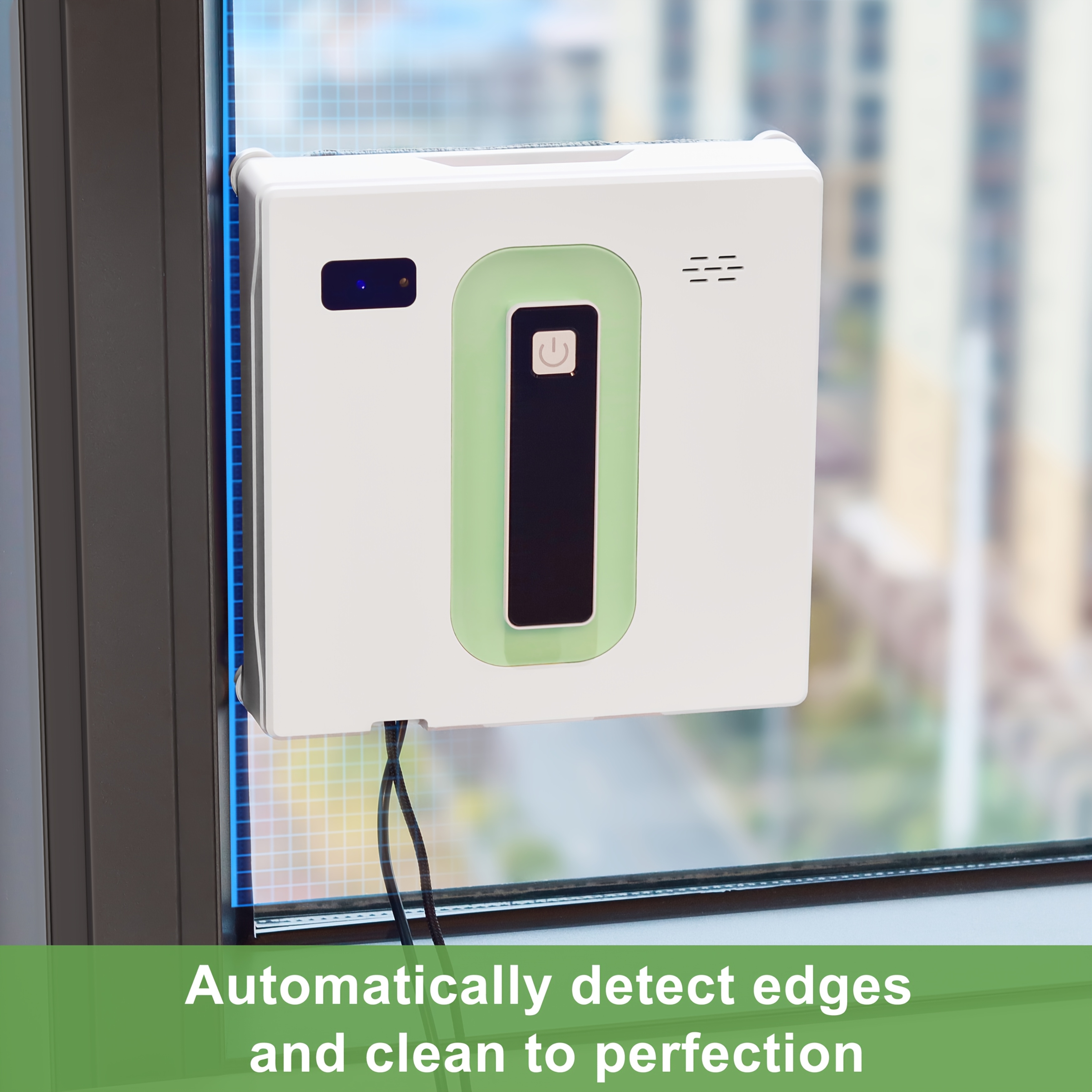 Puruikai21 2026 Window Cleaning Robot (plug-in): Completely Automated Remote Control Operation, Featuring An Automatic Water Spray Function And A 4.5-meter Anti-fall Safety Rope