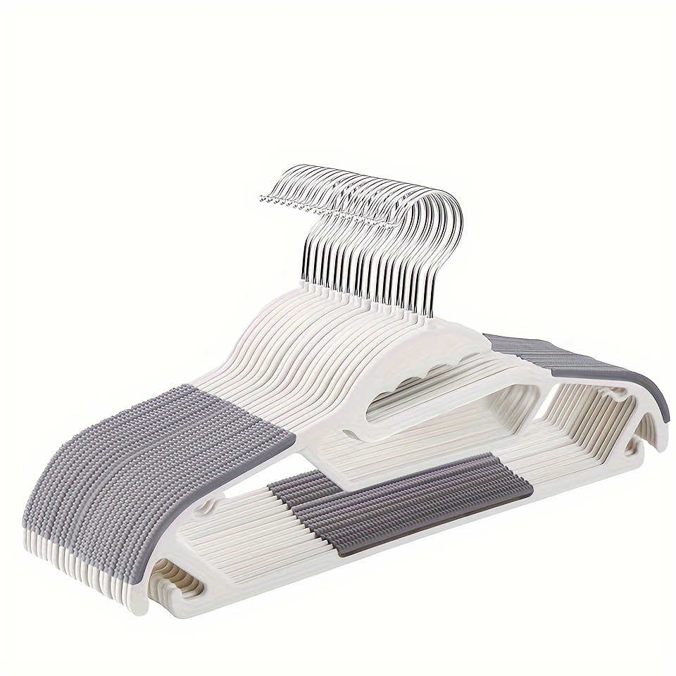 10 100 set multifunctional hanger non slip rotating hook storage laundry drying   dry and wet   saving   pants laundry camisole fashion   room closet closet skirt dress 42