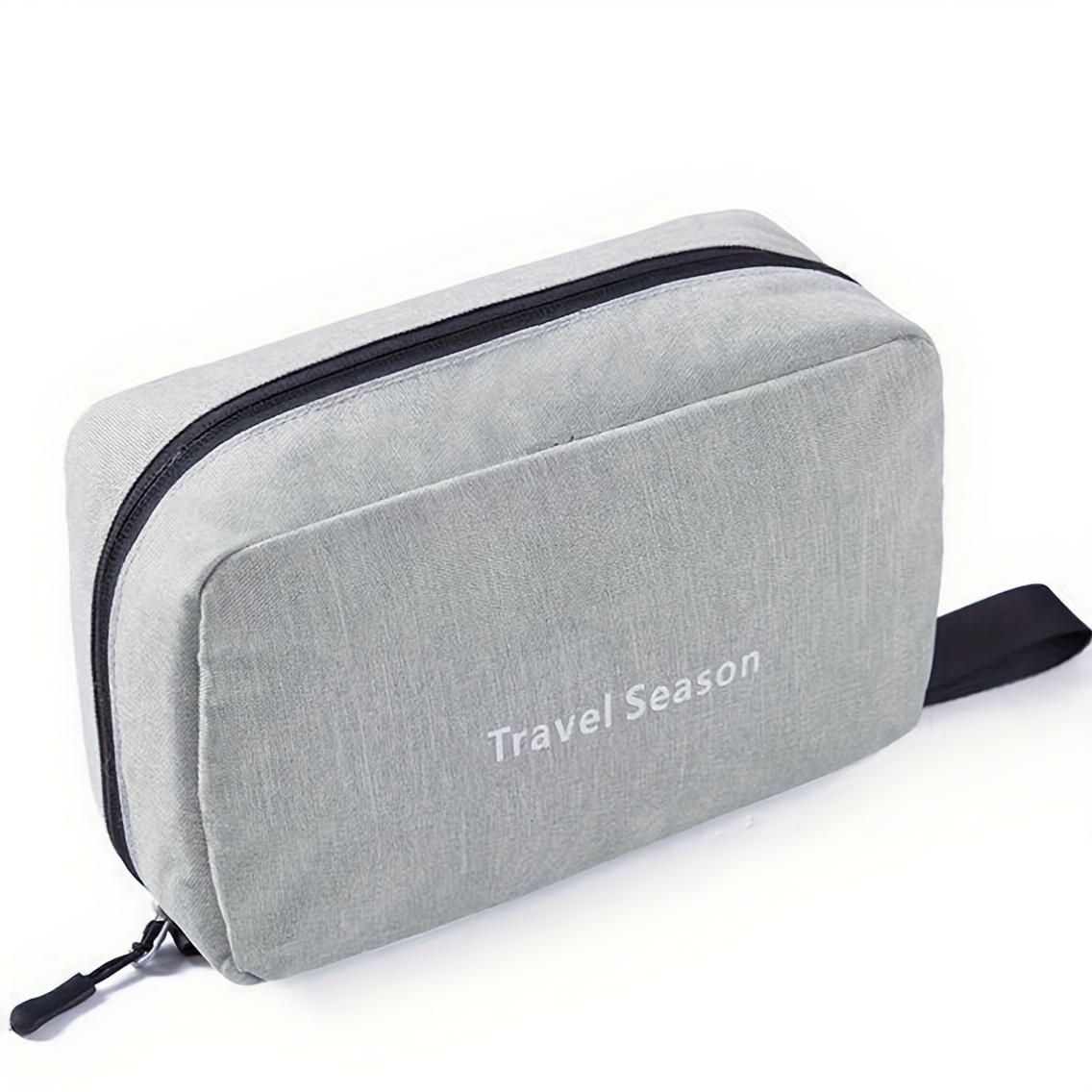 TEMU 1pc Material Travel Toiletry Bag, Portable And Hanging Men's Wash Bag, Storage For Toiletries , Essential For Business Trips