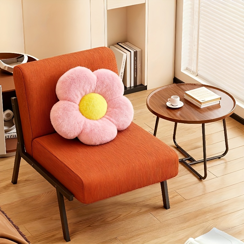 TEMU Oreiller Charme en Peluche Florale Rose - Un Coussin et Décoratif de Fleur pour ou , Parfait pour les Décorations de Printemps et de Pâques, un