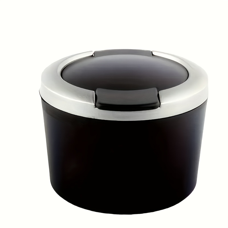 Image of 1pc Portable Mini Lid - Windproof, Smoke-proof, Odor-proof, Abs Material, Suitable For Home, Travel And Outdoor Use, Travel Essentials | Additions | Durable Abs Tray