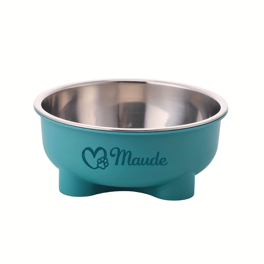 TEMU [Personalizzato] Personalizzato per Animali Domestici, Ciotola Personalizzata per , Ciotola per Cani con Motivo Personalizzato, Ciotola