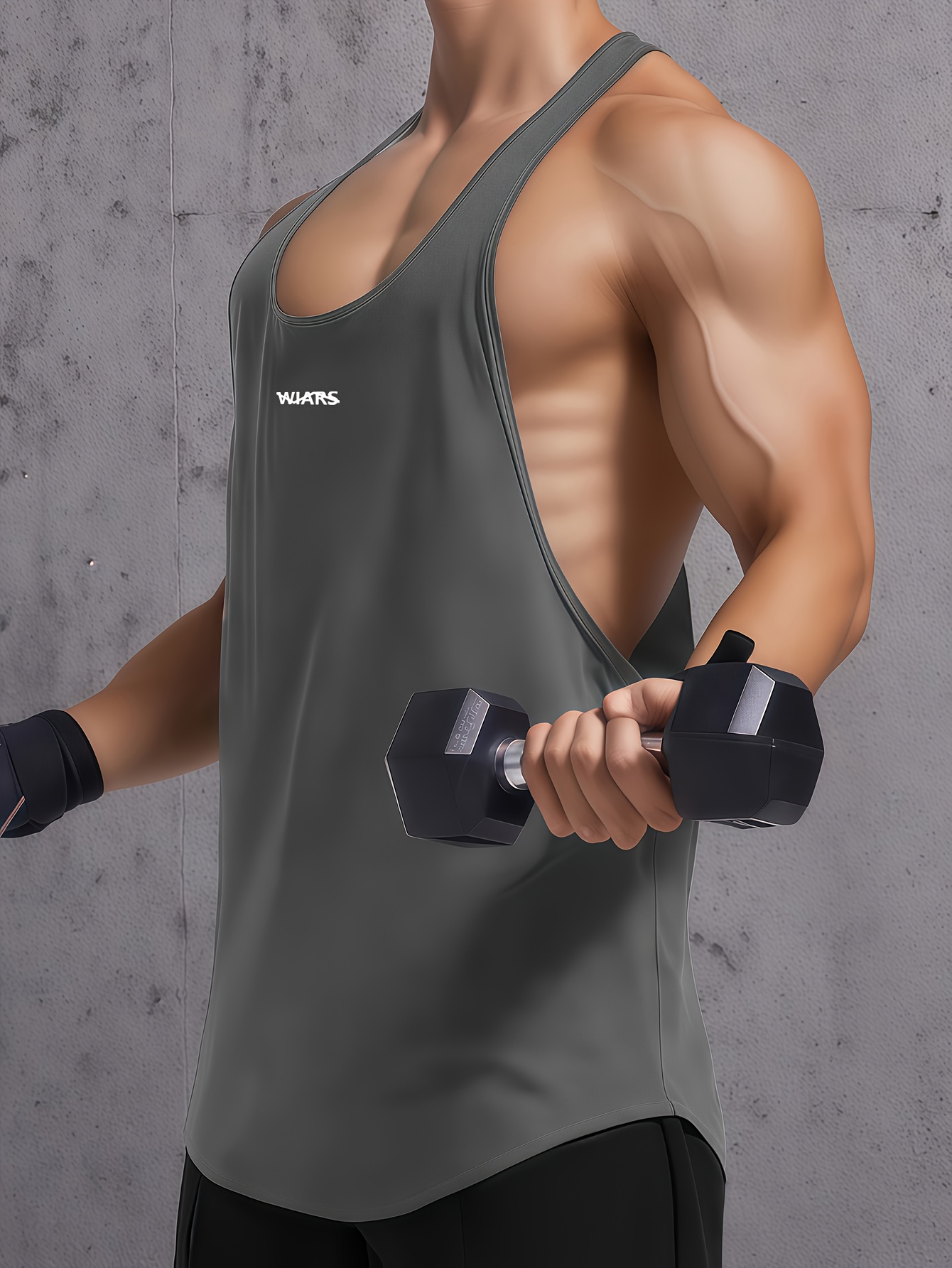 Men's Workout Vest - Lightweight Breathable Athletic Shirt for Gym, Running, Training - Sleeveless Muscle Builder Top - Machine Washable Fitness Apparel for Men & Teens