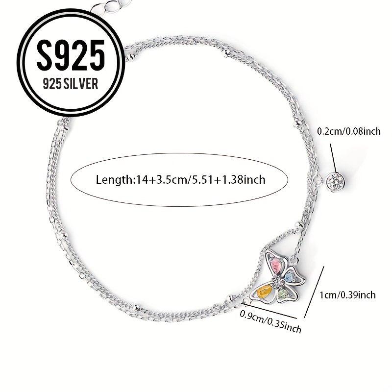 Hypoallergenic Butterfly Bracelet Personalized Hand Access