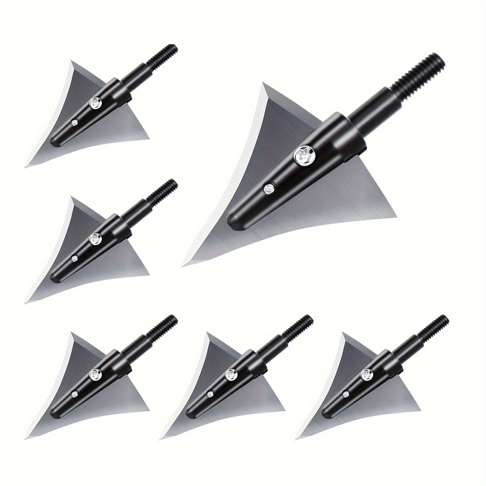 

Hunting Broadheads 125 Grain Fixed Blades Stainless Steel Right For Recurve