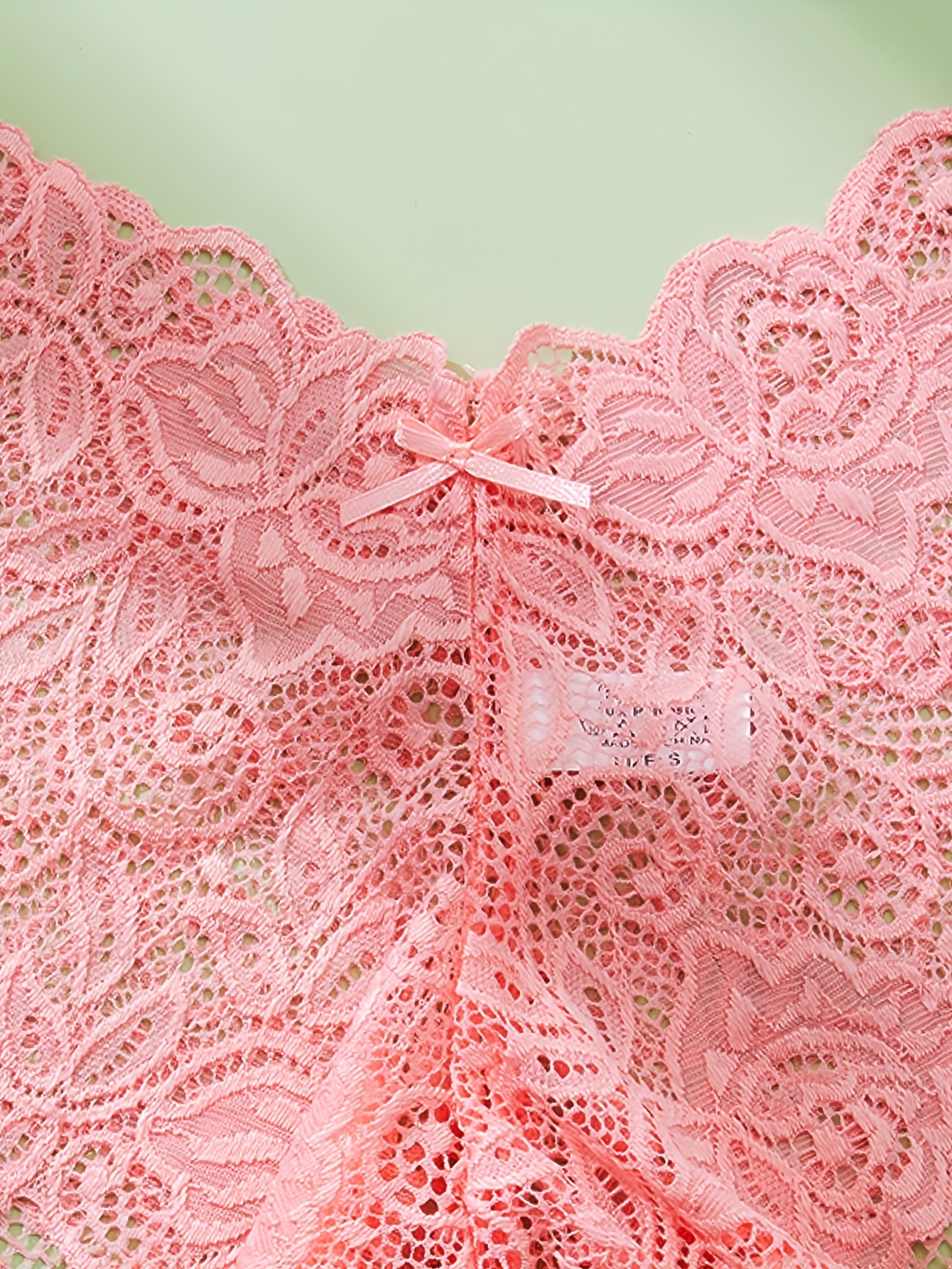 5pcs of Randomly Colored Women'S Low-Rise Lace Panties, Comfortable And Romantic, Perfect for Holiday Parties And Triangle Cut.