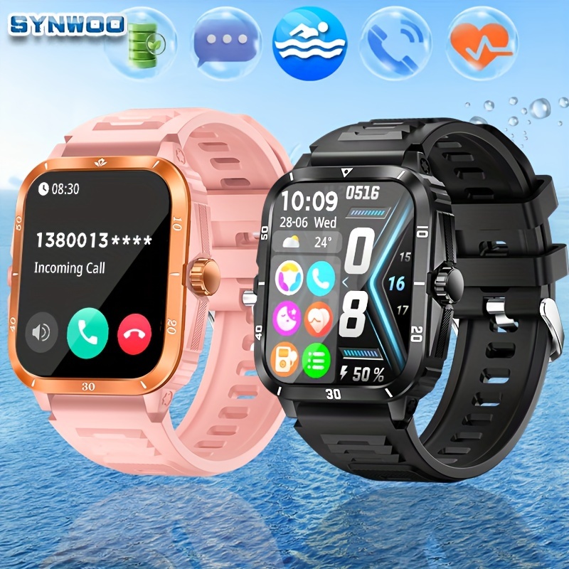 reloj inteligente impermeable pantalla táctil ips Temu Argentina - Main Image