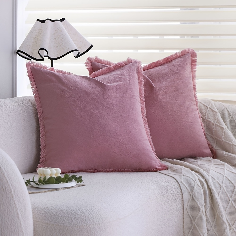 Bloom Rose - Throw Pillow Cover (2 Pcs) 18"x18&quot
