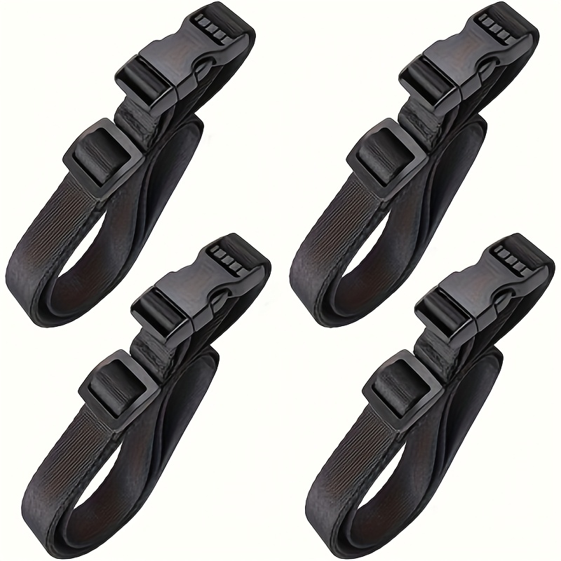4pcs Bag Strap Release Nylon Webbing For Dog Collar Belt Tri-glide Slider Clasp Adjust Hook