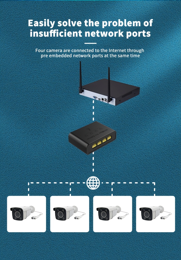 ethernet сплиттер 1 на 4, 1000 мбит/с, интернет-кабельный сплиттер   1 вход на 4 выхода, высокоскоростной сетевой гигабитный переключатель для локальной сети lan,   rj45, роутер, работает с кабелями  /5e/6/7/8 Детали 3