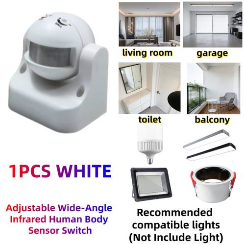 adjustable wide angle infrared sensor switch for cabinets soap dispensers monitoring