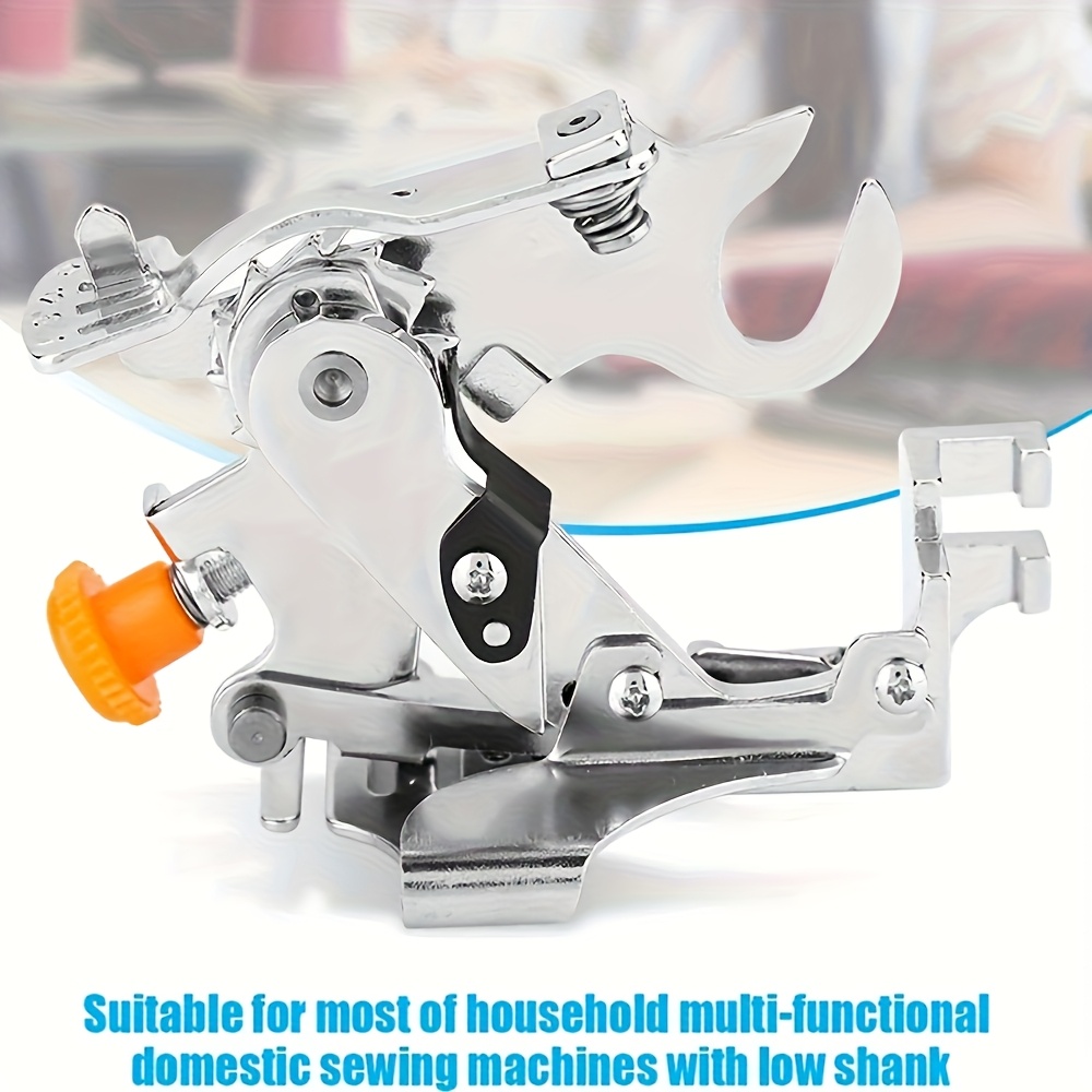 A Tool for Designing Edge Patterns for Sewing Machine Accessories, Featuring a Low-Handle Edge Foot.