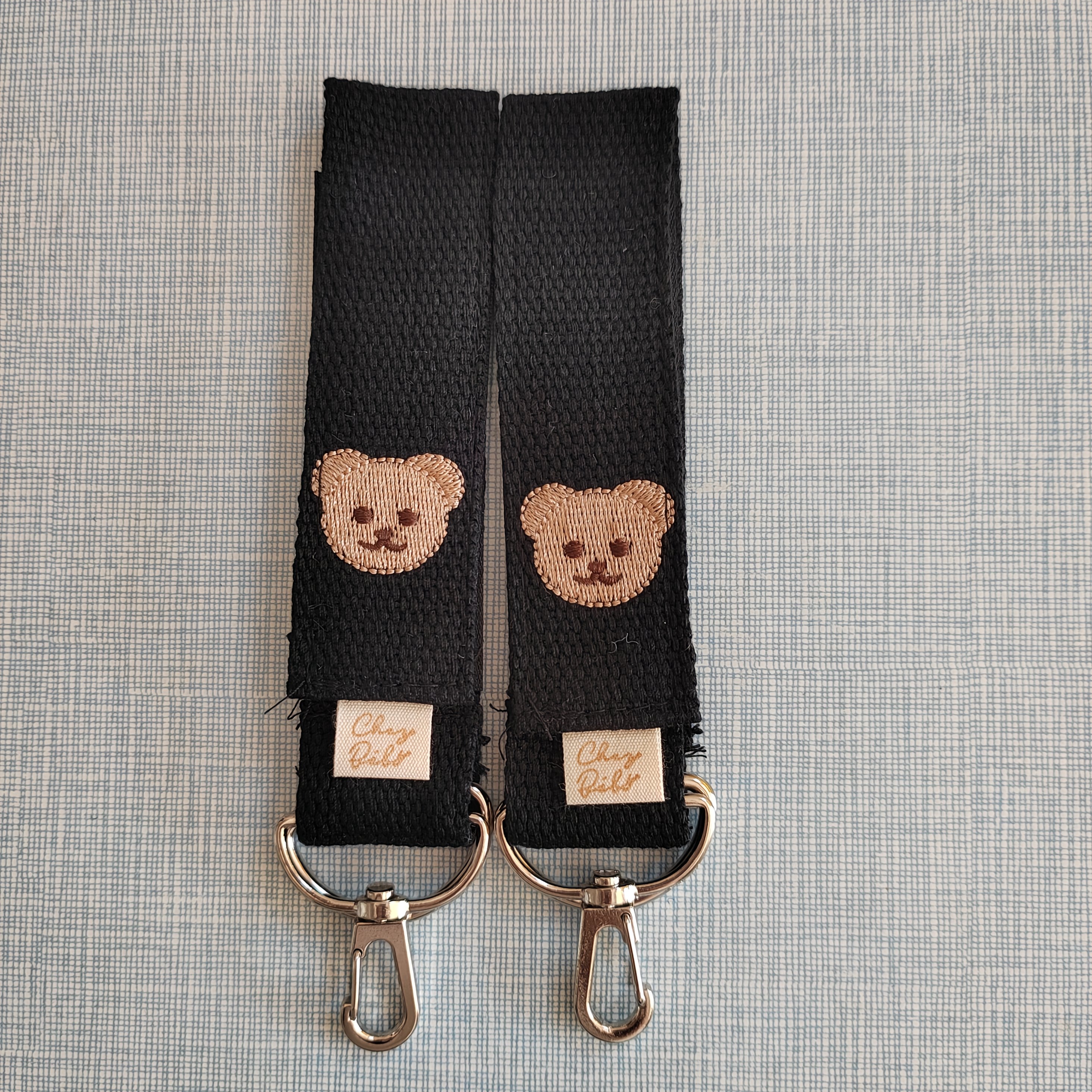 2pcs/pack Stroller Hook Teddy Bear Hook Hand Truck Storage Pendant Universal Gear