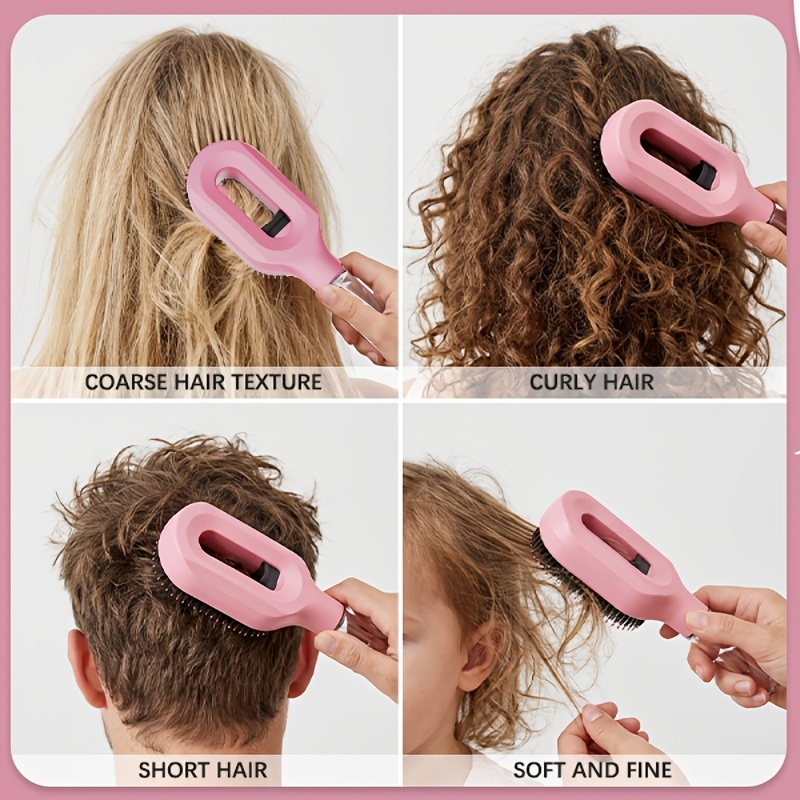 cepillo de pelo   - herramienta innovadora de spray y cepillado para peinar el cabello húmedo y   - cerdas anti-enredos, práctico reservorio de agua,   de usar para   de la   Detalles del producto 7