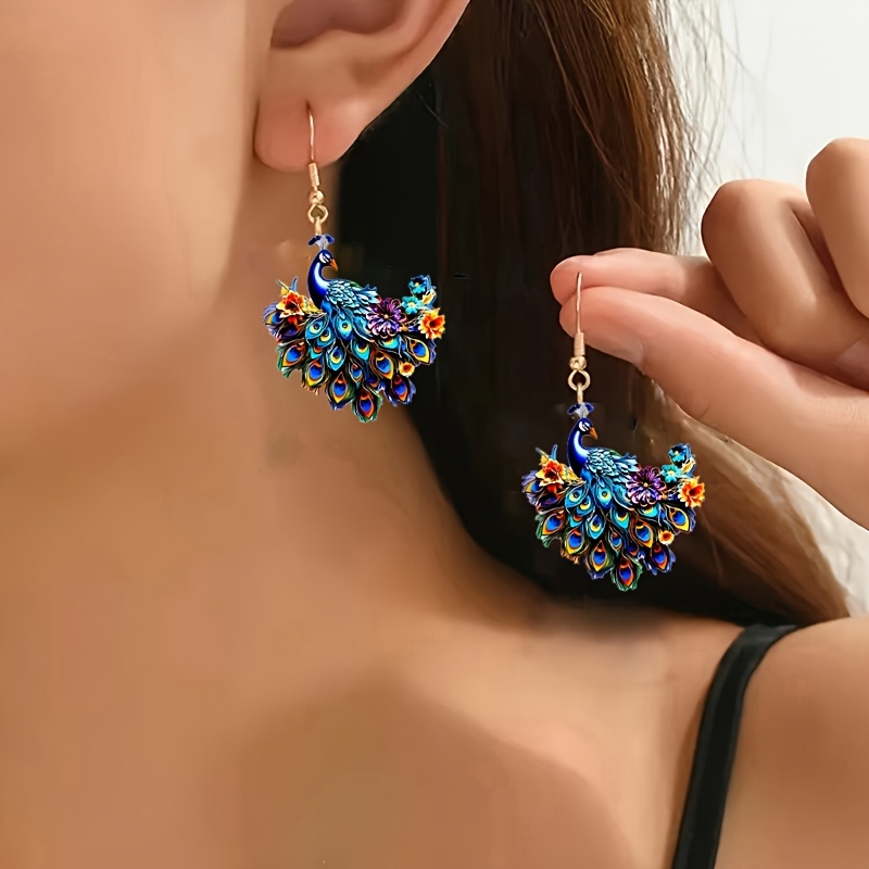 

Elegant Acrylic Dangle Earrings - , Stainless Steel Posts, Parties & Gifts