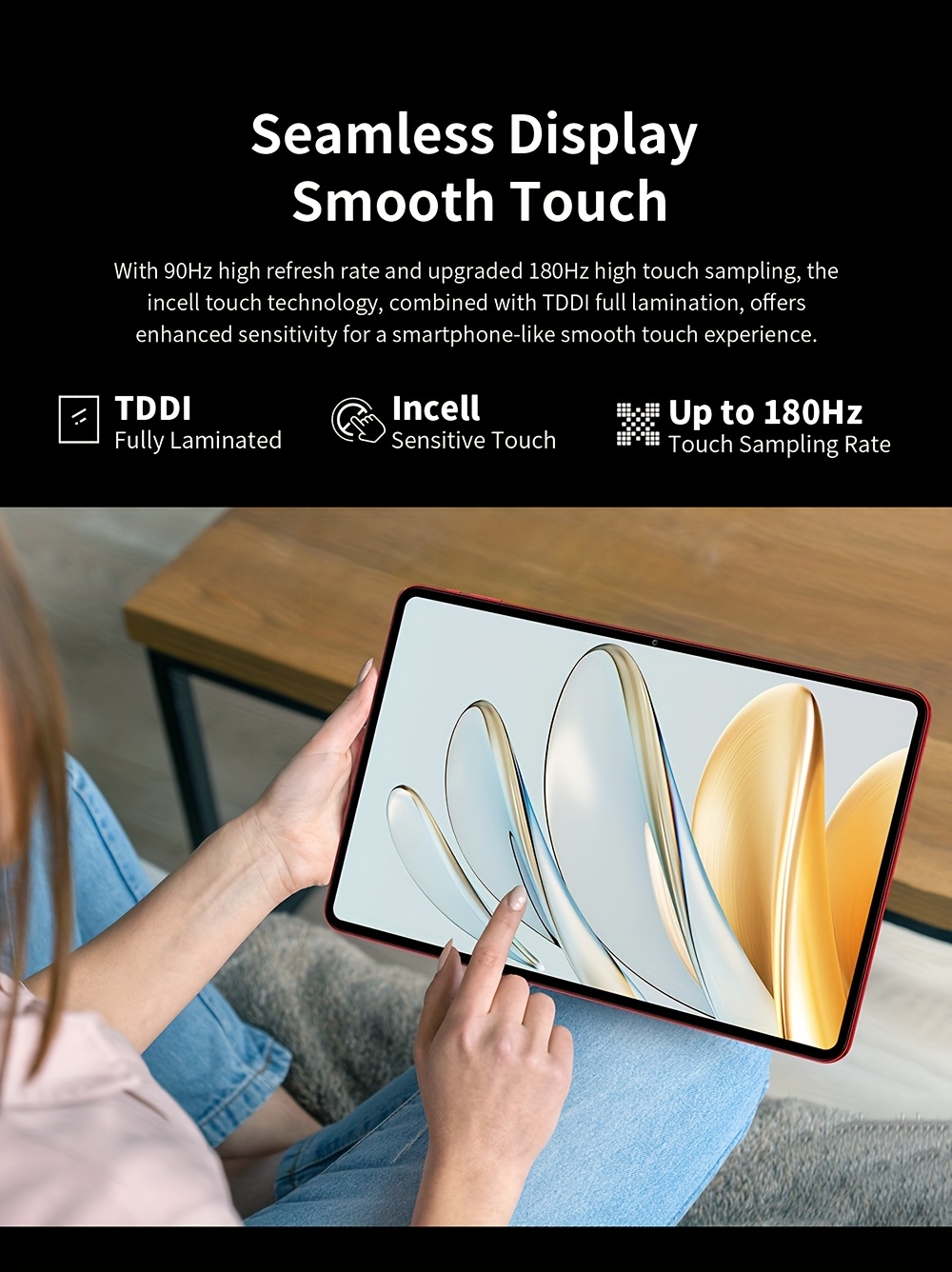 Teclast T60 AI Tablet PC 12-inch Pad with 16GB RAM (6GB+10GB Extendable), 128GB ROM Storage, Supports 1TB TF Card, 2K Display (2000x1200 Resolution), 90Hz Refresh Rate, Split Screen, Android 15 with AI Text Extraction, Metal Unibody, 8000mAh Battery