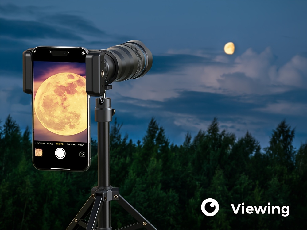 Full Moon Mobile Lens For Moon Photography New] Apexel 36x Super