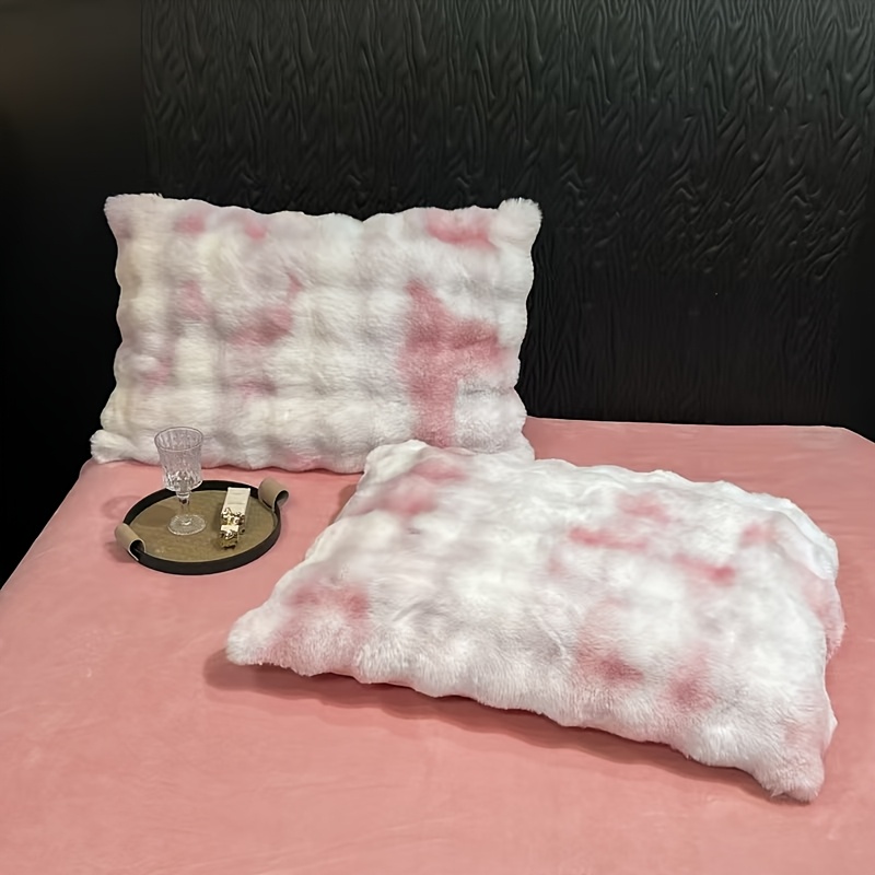 TEMU 2pcs High Gram Weight Bubble Pillowcases, Pillow Protectors, With Soft, Comfortable, And Skin-friendly Fabric, Suitable For Bedrooms, Guest