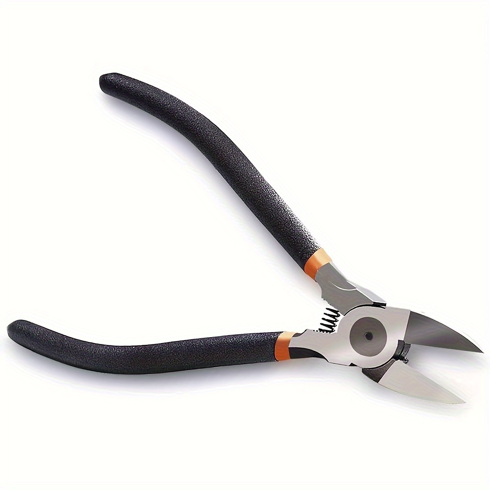 

6-inch Heavy Duty Wire - Flush & Side , Metal Crafting Pliers For Floral Arrangements, Chicken Wire, Electrical Work - Plastic/metal Construction