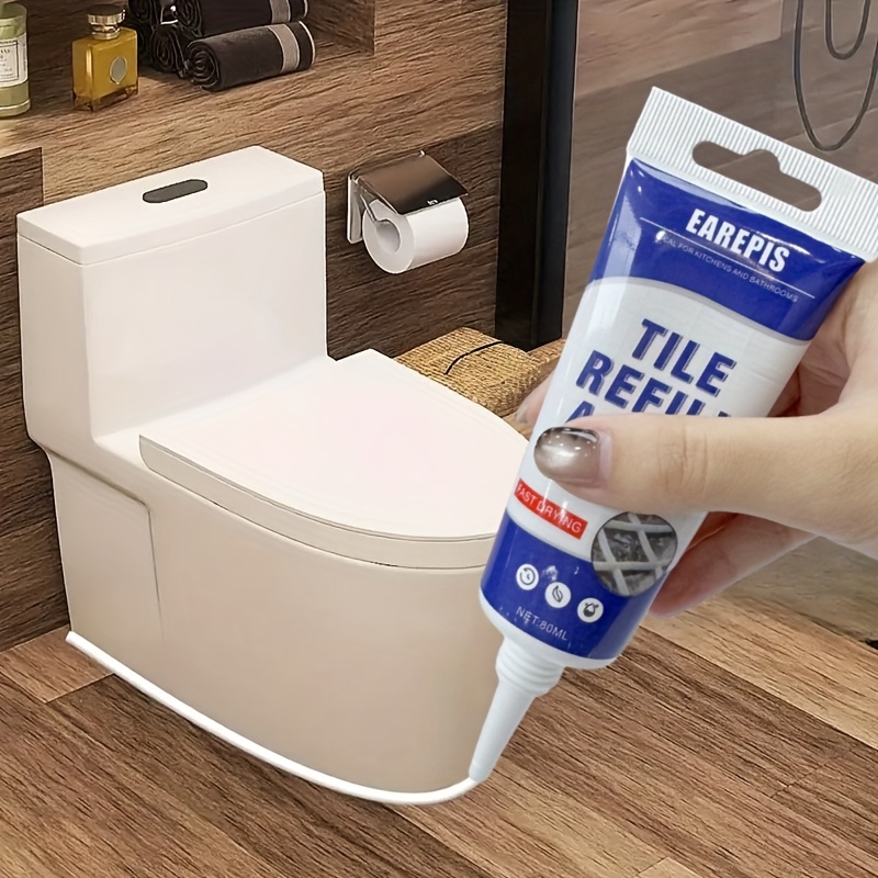 80ml quick   grout suitable for tile   flexible crack resistant formula with   easy application for kitchen balcony bathroom tile joints gel based suitable for diy   scraper