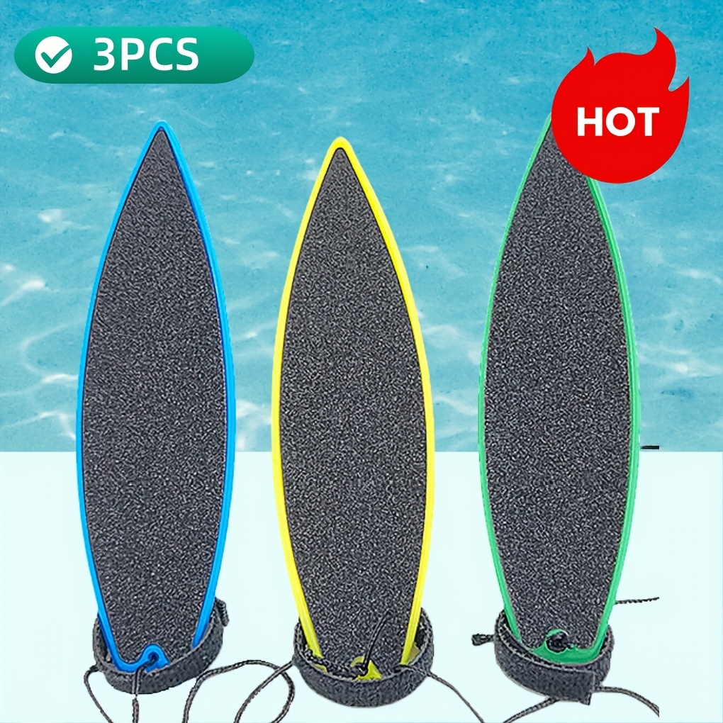 

3-pack Surfboards, Plastic Sports-themed Toys For Desktop & Car Window, Finger Sleeves, , Ideal For Surfer Skill Training, Gift & Home Decor, No Batteries Required, New Year, Spring, Summer