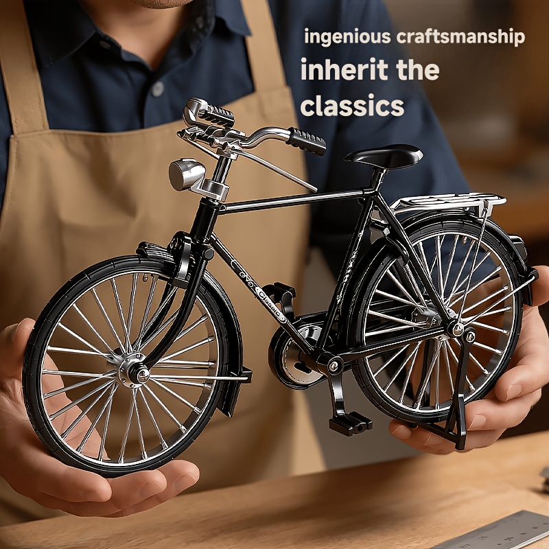 58pcs Vintage Style Bicycle Model Display