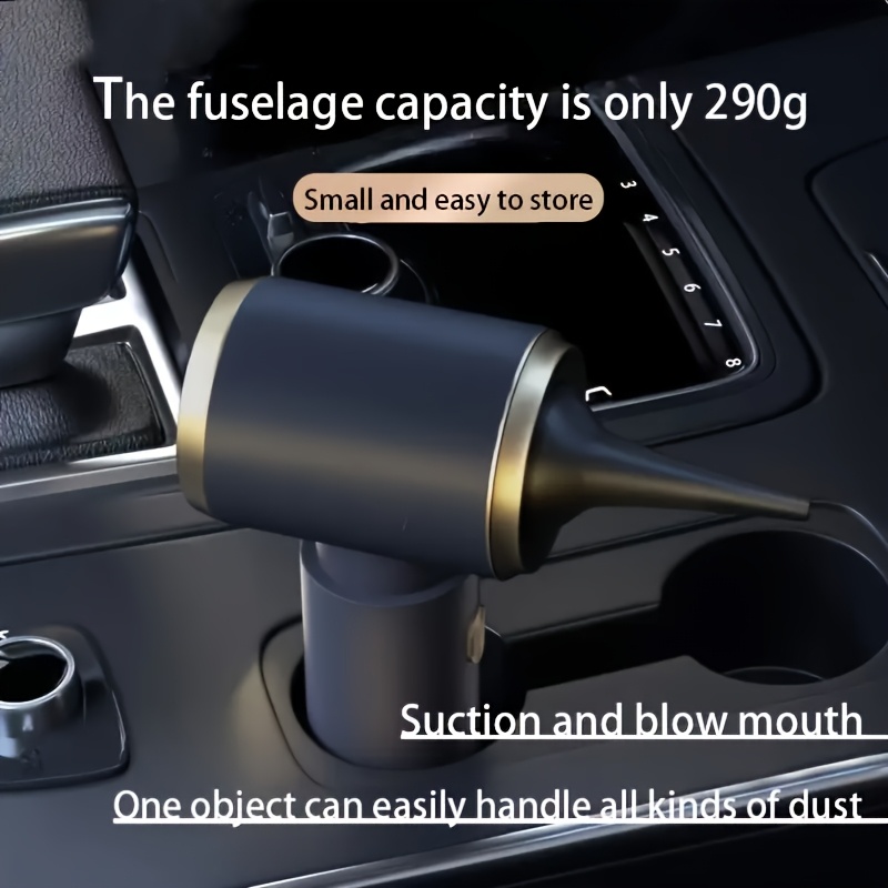 Kabelloser Handstaubsauger, Haushaltsstaubsauger, leichtes Design, 4-in-1-Staubsauger, USB-Aufladung, mit mehreren Aufsätzen, geeignet für Autos, Zuhause, Camping Computer-Tastaturreinigung, ein Einweihungsgeschenk