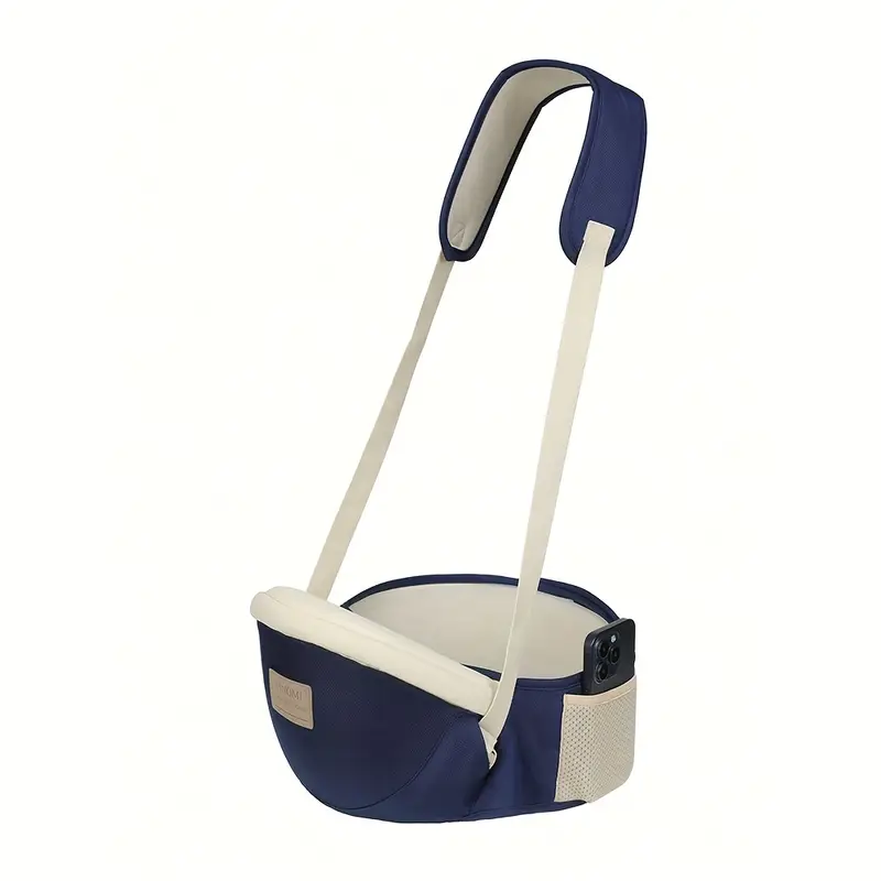 1pc seat carrier with waist support loop - secure closure, soft yet sturdy back strap for infant, parent-friendly child seat belt for travel, , home - in blue, pink, red, blue, black - ideal for newborns to toddlers, outing accessory, fashionable carrier, comfortable fabric, breathable mesh, parentfriendly carrying, durable polyester fabric, toddler accessories Product details 2