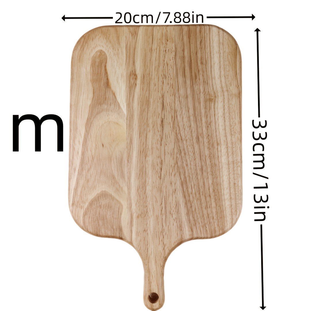 TEMU Lovesick Oak Cutting Board - Household Kitchen Tools - Kitchen Cutting Board, Durable Kitchen Cutting Board, Suitable For Cutting Meat, Fish,