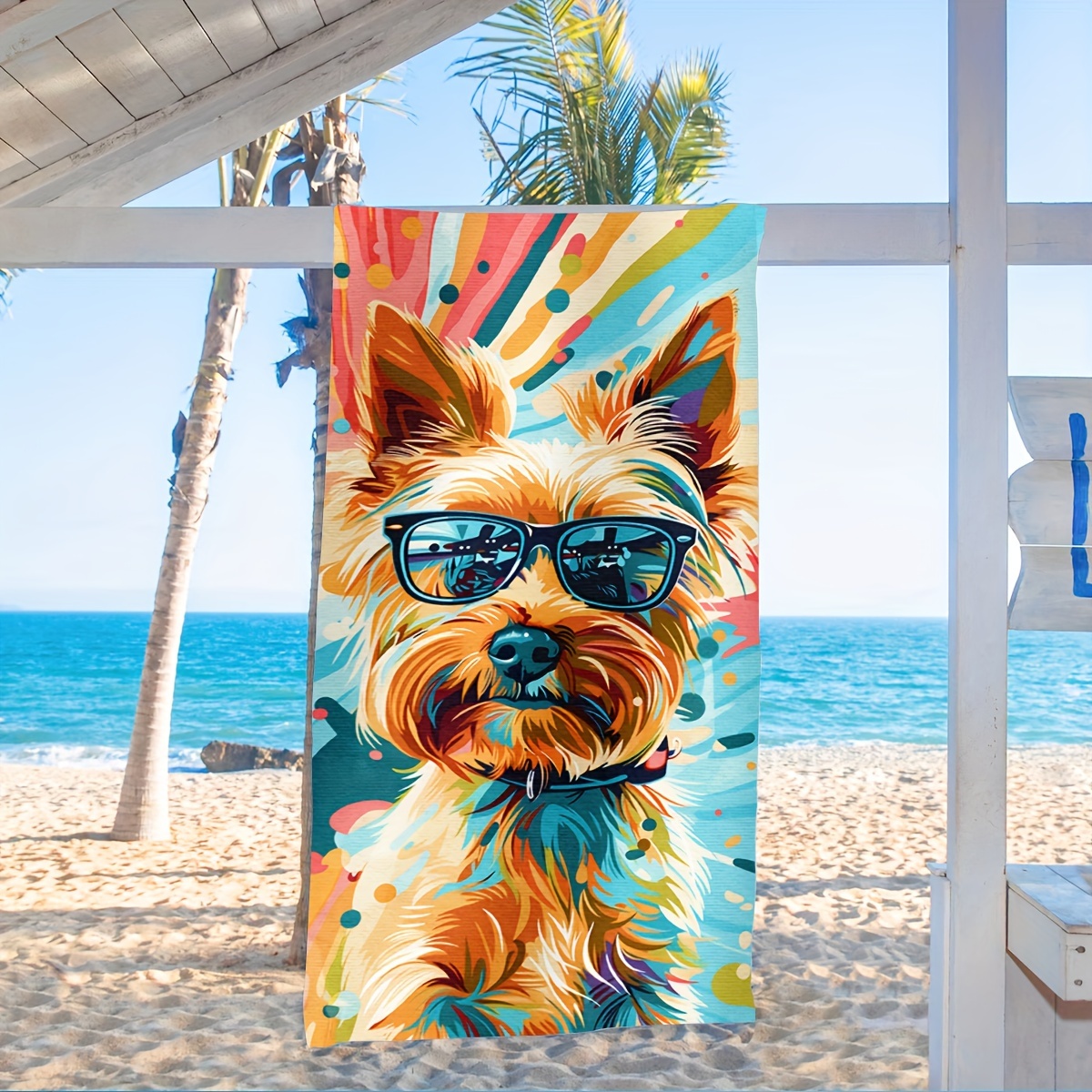 beach towel extra large super soft microfiber Temu