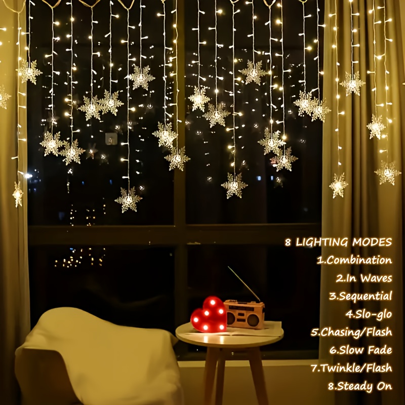 

Usb-powered 96 Led String Lights - Ideal For Bedroom, Wall & Christmas Decor | Color Changing & Dimmable | Perfect Gift For Holidays & Weddings