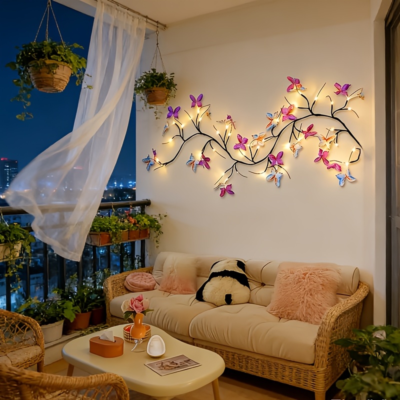 Butterfly Branch Light, USB Control Indoor Outdoor String Light