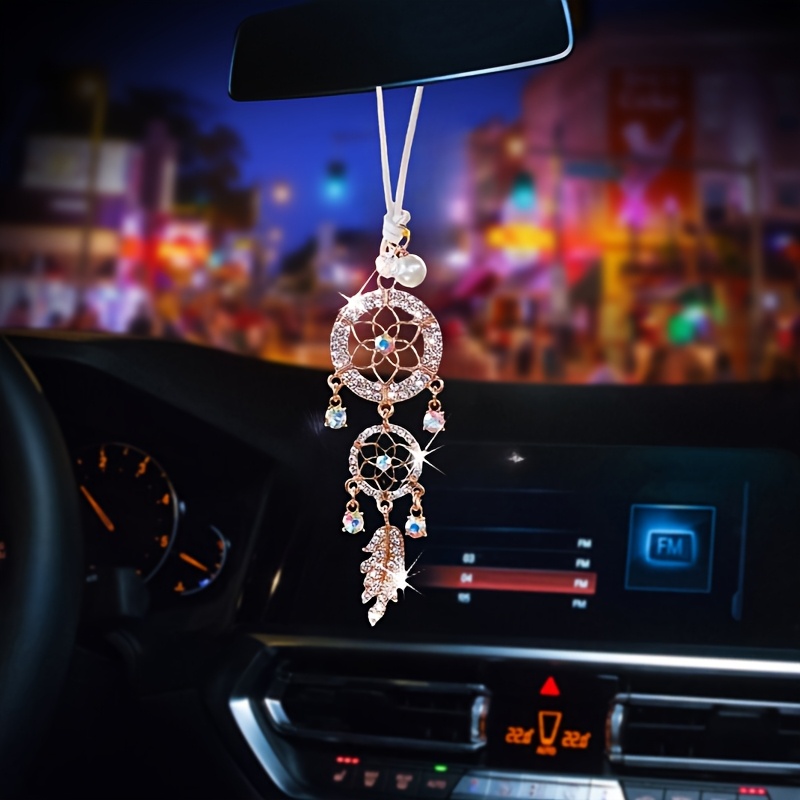 A Sparkling Dreamcatcher Car Pendant