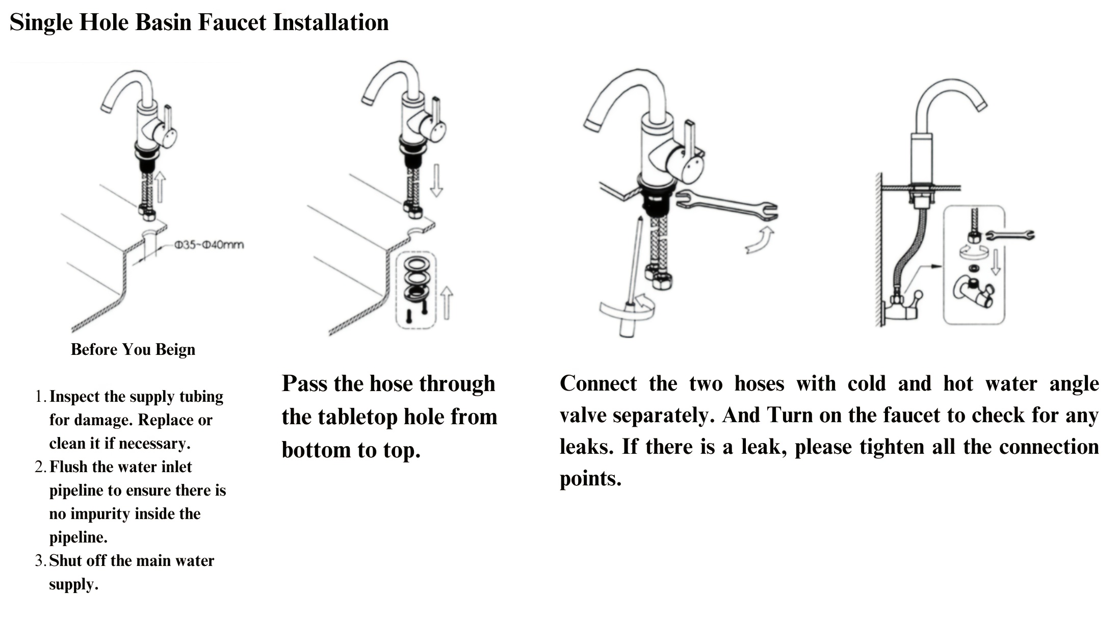 1 szt. Biały kran Kreatywny uchwyt galwaniczny Kuchnia Umywalka do łazienki Kran ciepłej i zimnej wody do basenu i do użytku zawodowego Instrukcja pływania i korzystanie z hotelu